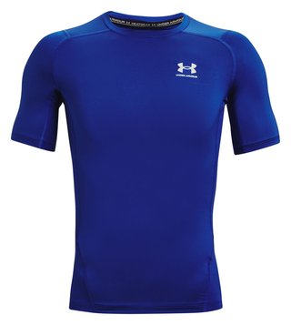 Under Armour HeatGear heren compressietop, royal