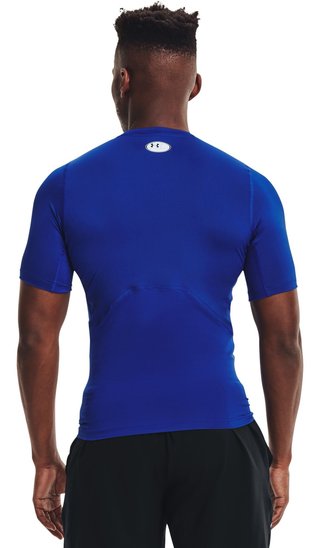 Under Armour HeatGear heren compressietop, royal