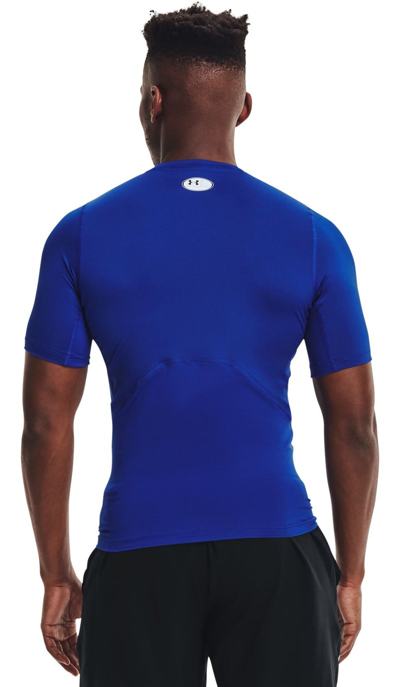 Under Armour HeatGear heren compressietop, royal