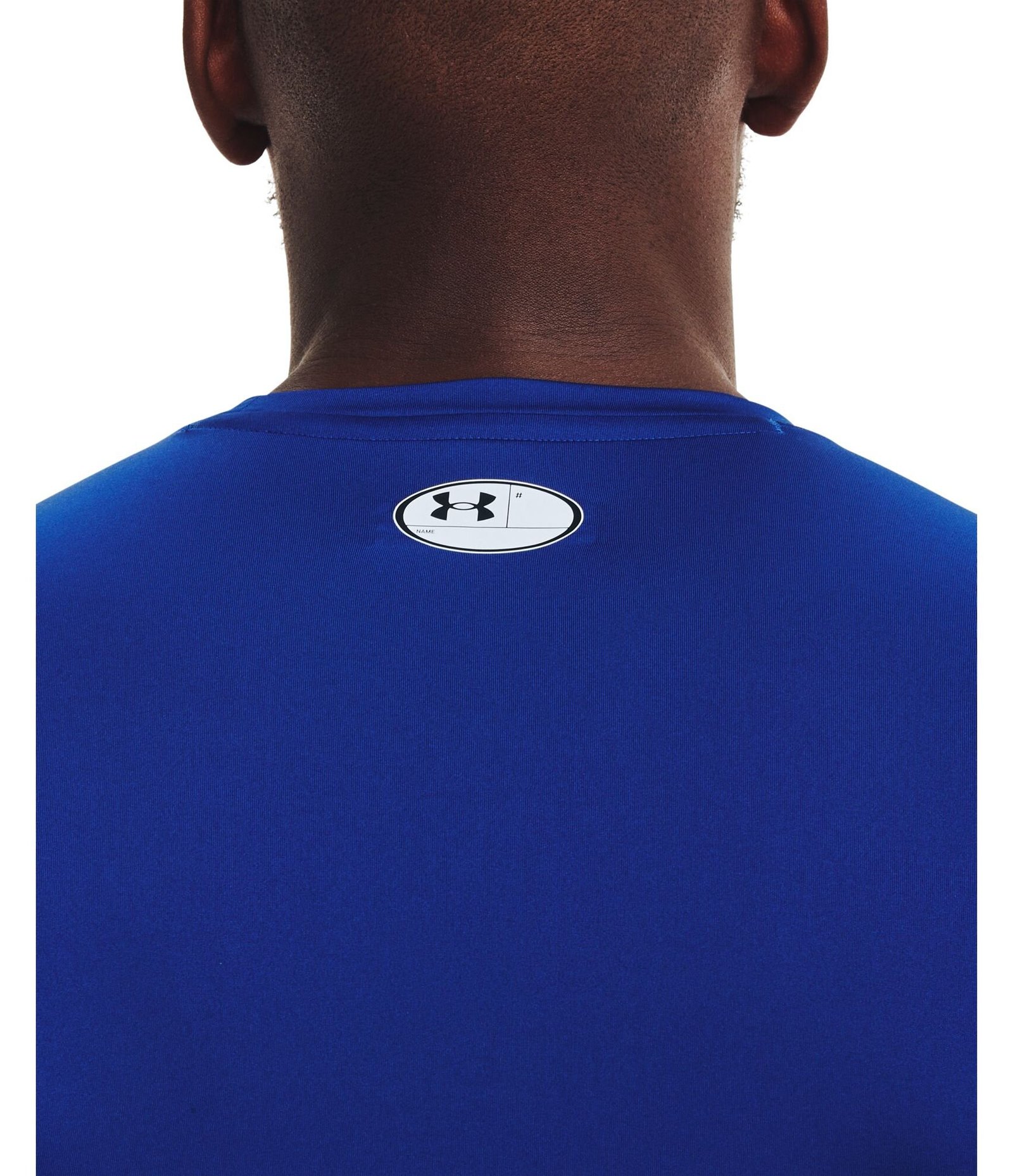 Under Armour HeatGear heren compressietop, royal
