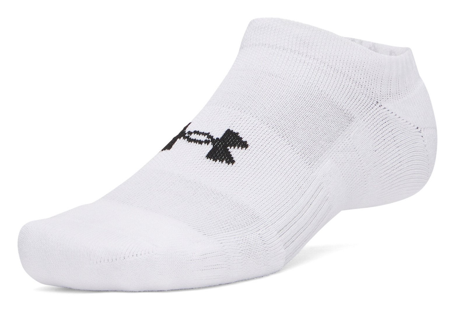 Under Armour Performance Cotton unisex sokken (3pack), wit/ultimate black