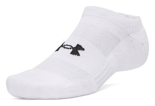 Under Armour Performance Cotton unisex sokken (3pack), wit/ultimate black