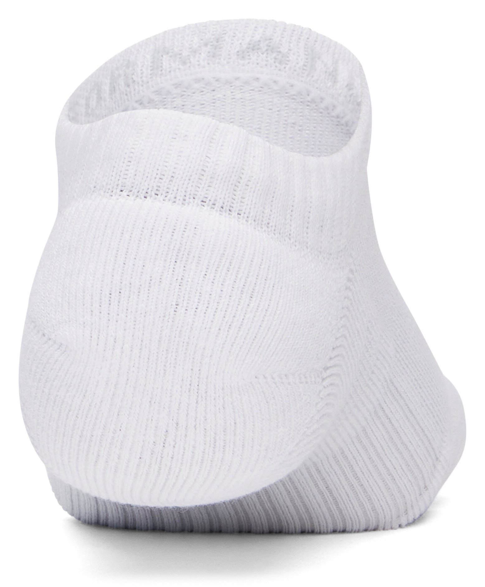Under Armour Performance Cotton unisex sokken (3pack), wit/ultimate black