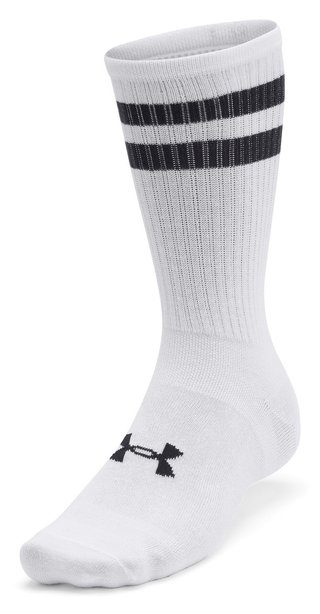 Under Armour Essential Crew unisex sokken (6 pack), wit/zwart