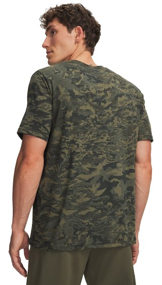 Under Armour ABC Camo SS heren t-shirt, marine OD green/zwart
