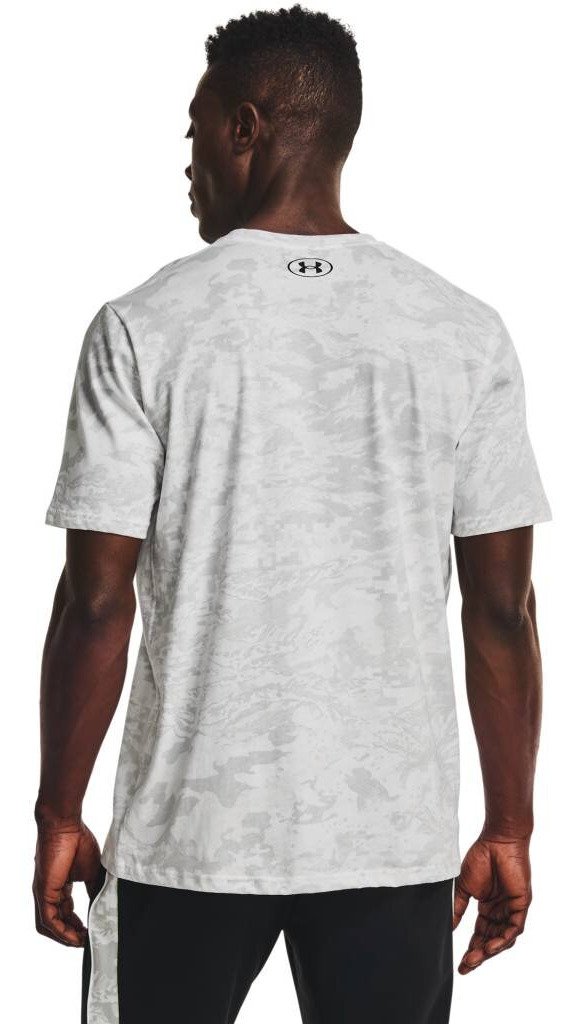 Under Armour ABC Camo SS heren t-shirt, wit/zwart