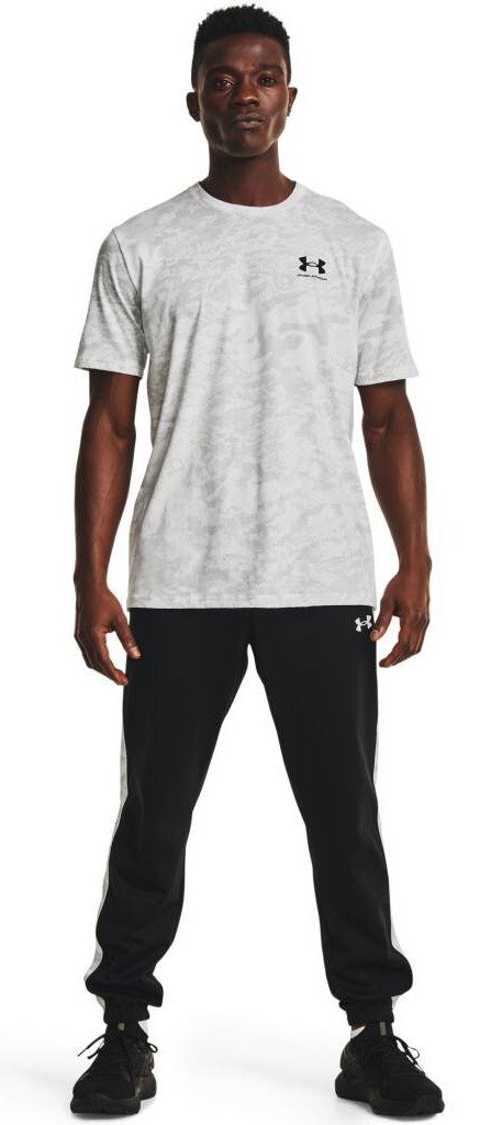 Under Armour ABC Camo SS heren t-shirt, wit/zwart