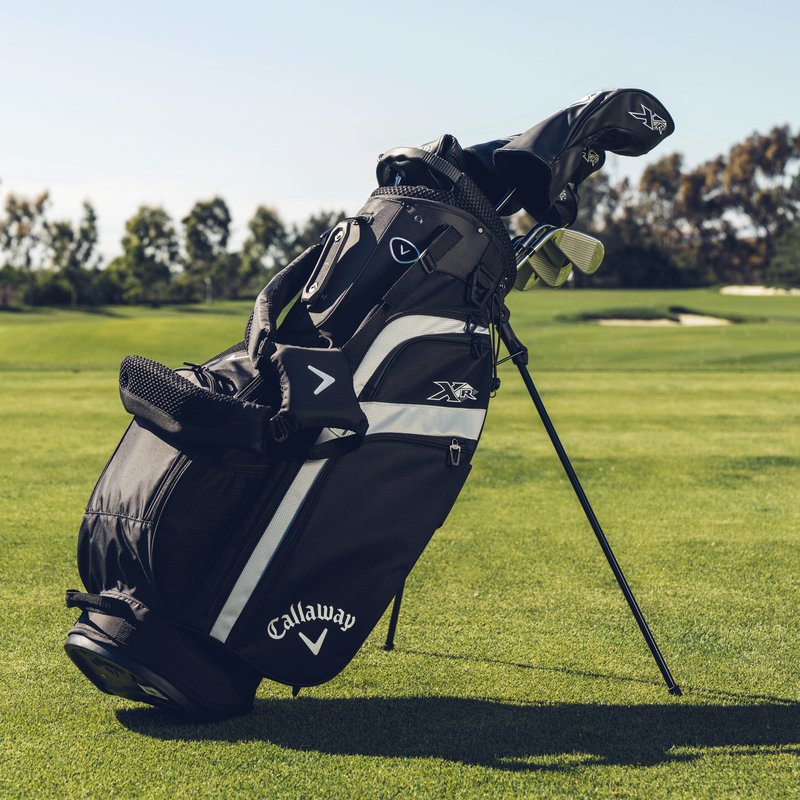Callaway XR 26 stand bag, zwart/zilver
