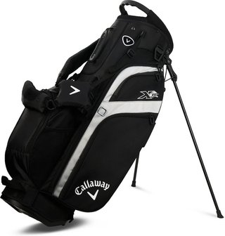 Callaway XR 26 stand bag, zwart/zilver