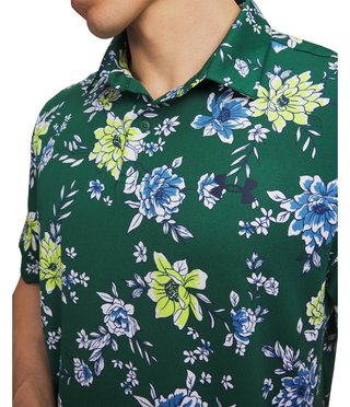 Under Armour Matchplay Printed heren polo, campus ivy