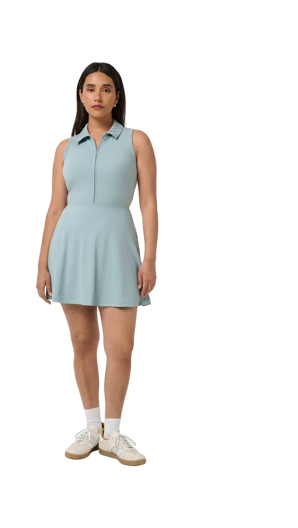 Travis Mathew Moveknit Sleeveless Polo dames jurk, slate