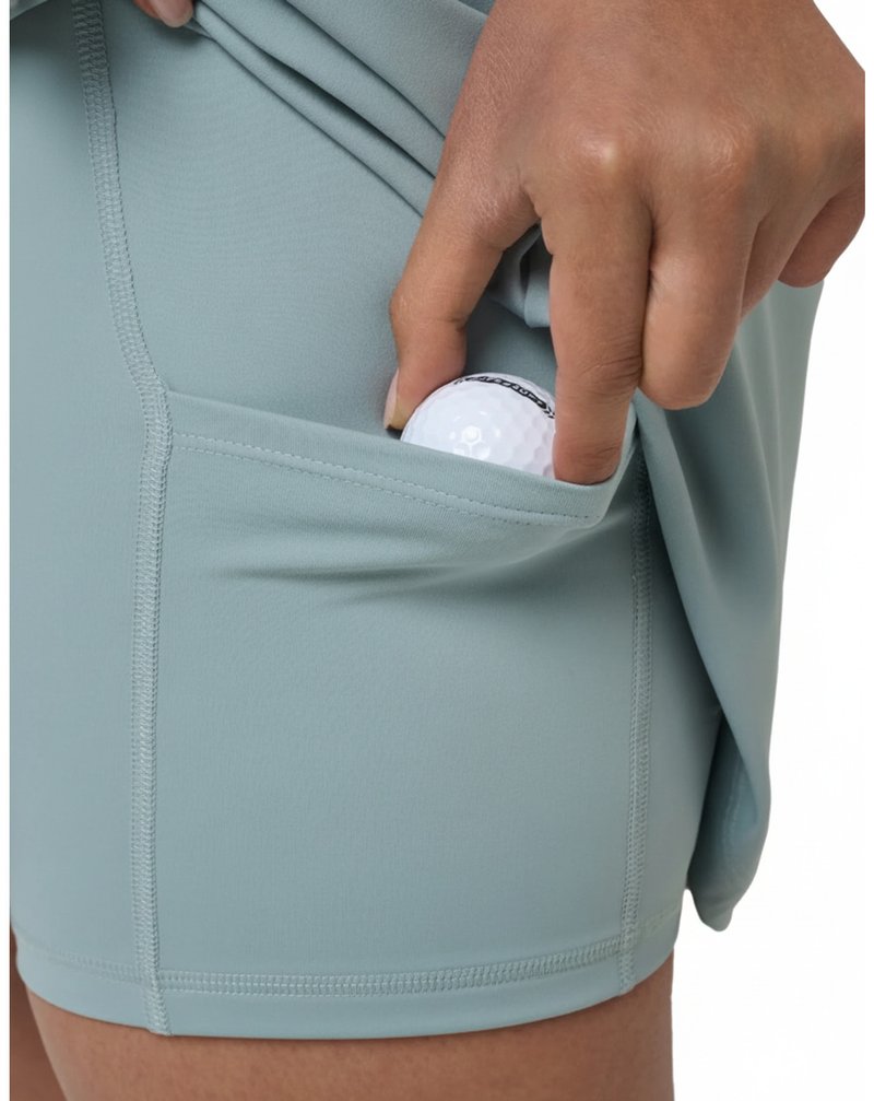 Travis Mathew Moveknit Sleeveless Polo dames jurk, slate
