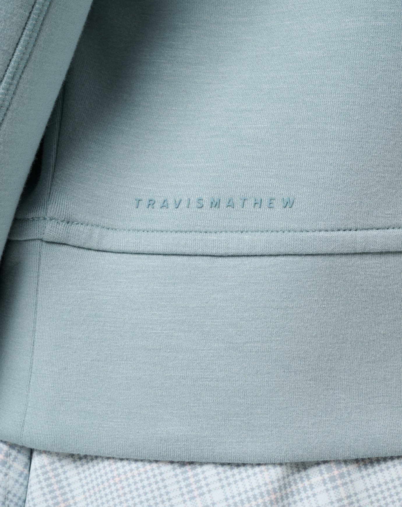 Travis Mathew Skyloft Soft Half Zip Pullover dames sweater, slate