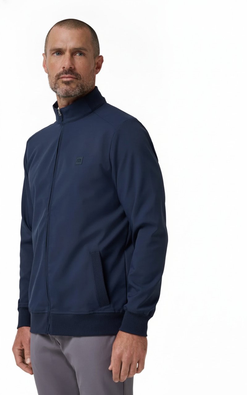 Travis Mathew Open To Close 2.0 Full Zip heren jack, total eclipse