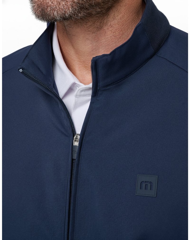 Travis Mathew Open To Close 2.0 Full Zip heren jack, total eclipse