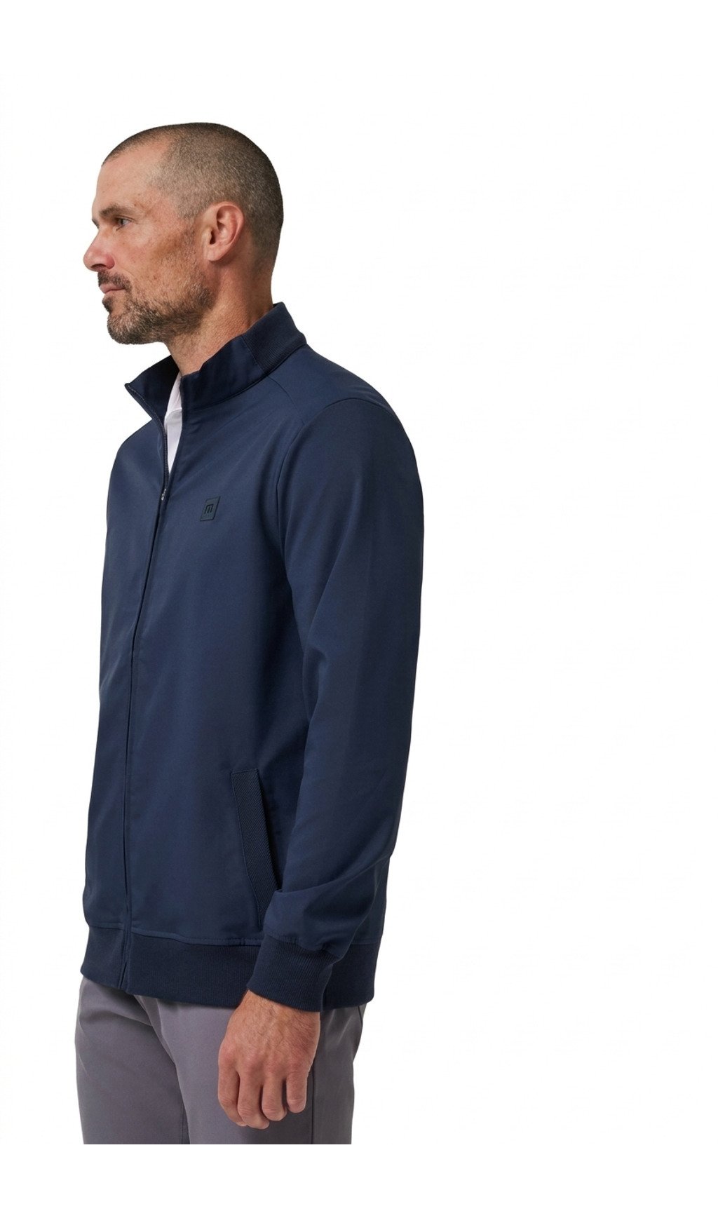 Travis Mathew Open To Close 2.0 Full Zip heren jack, total eclipse