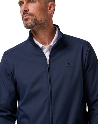 Travis Mathew Open To Close 2.0 Full Zip heren jack, total eclipse