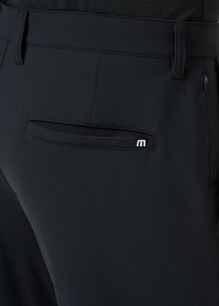 Travis Mathew Hero Hour Golf heren broek, zwart