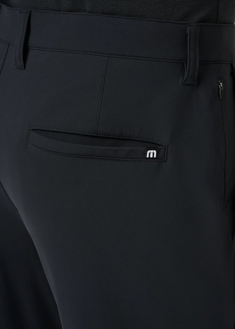 Travis Mathew Hero Hour Golf heren broek, zwart