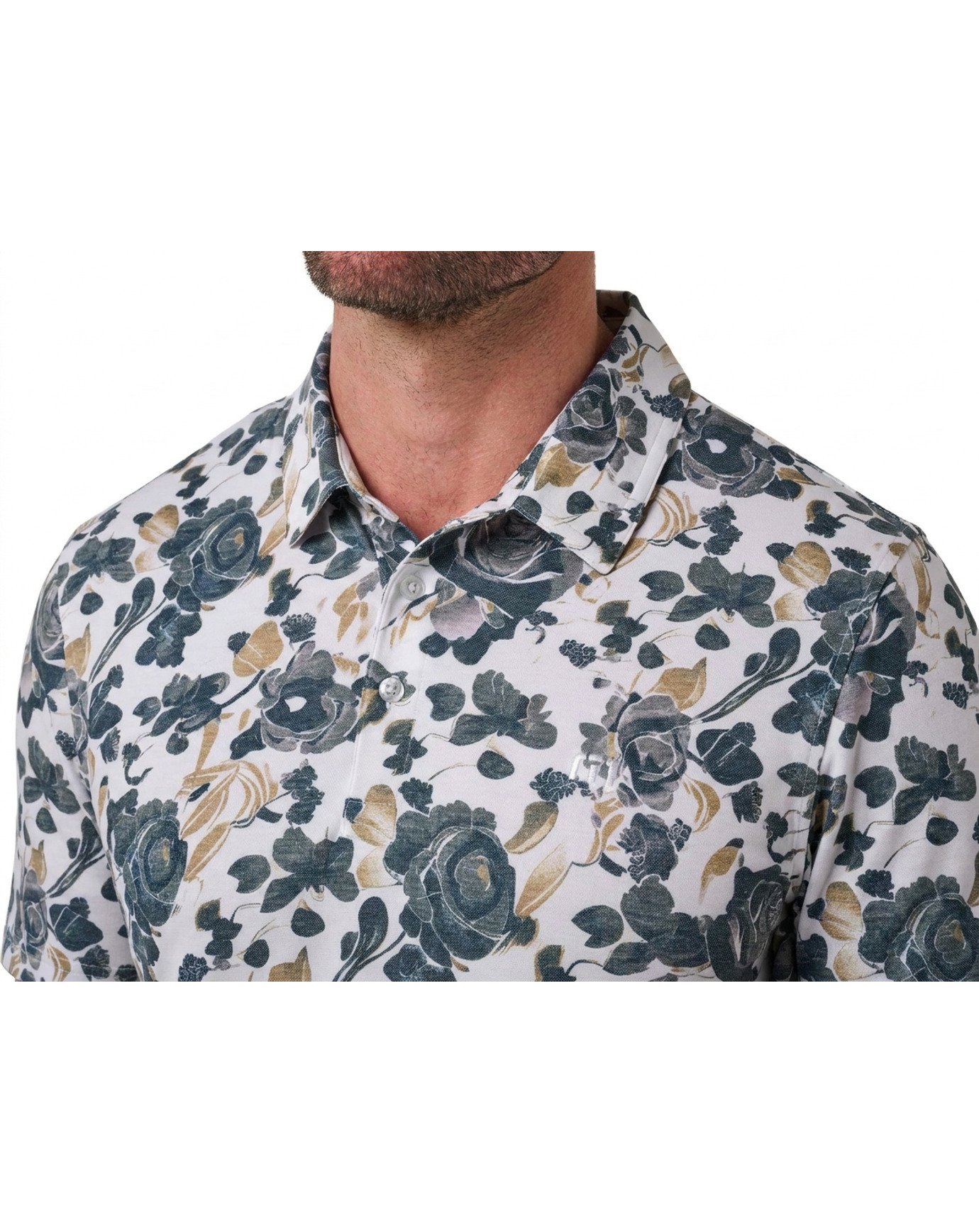 Travis Mathew Featherweight Villa heren polo, wit