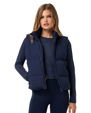Travis Mathew Moontide Bonded 2.0 dames vest, navy blazer