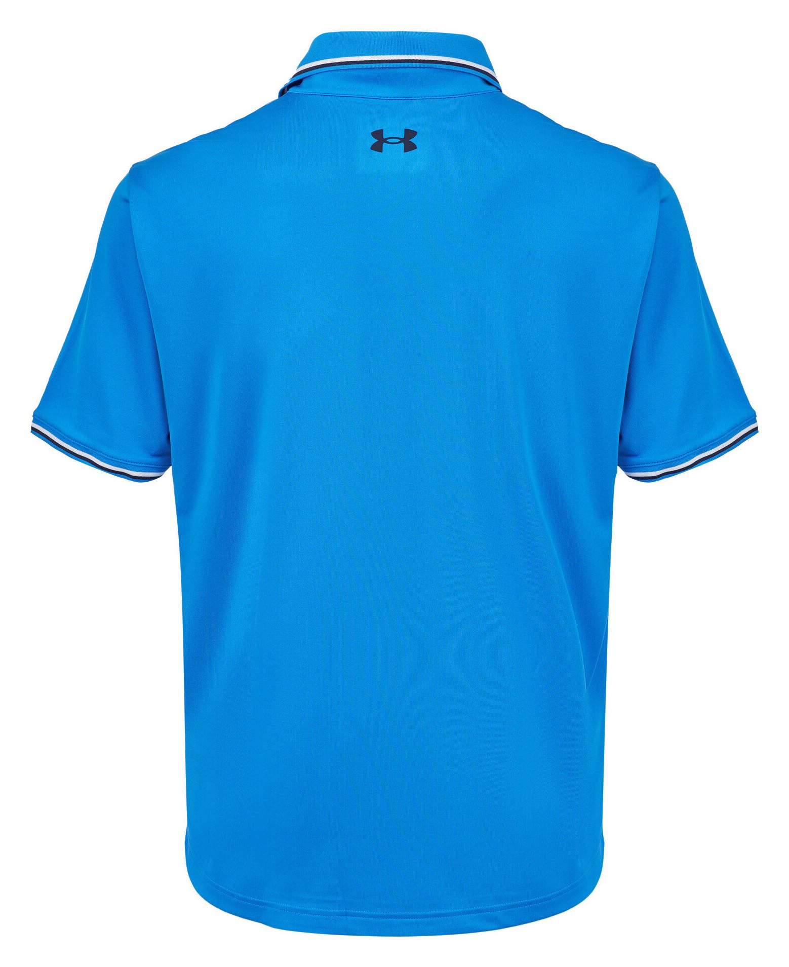 Under Armour Playoff 3.0 Rib heren polo, blue atlantis