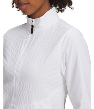 Under Armour Drive Pro FZ dames jack, wit/zwart