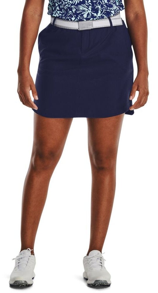 Under Armour Links Woven golf skort, midnight navy