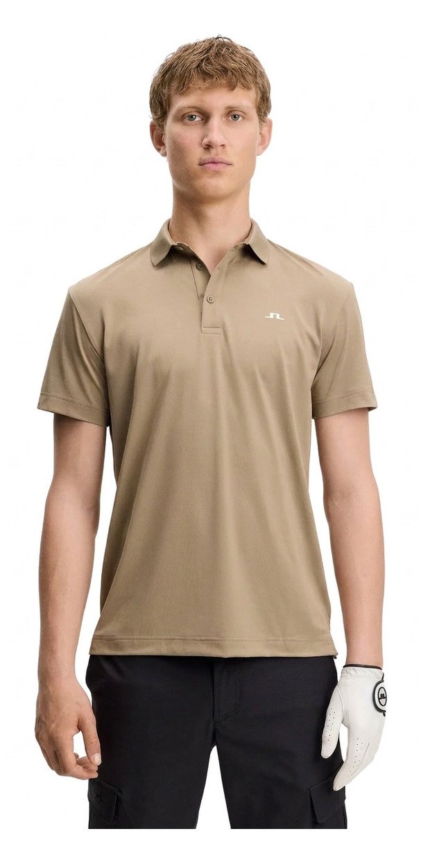 J.Lindeberg Bridge heren polo, brindle