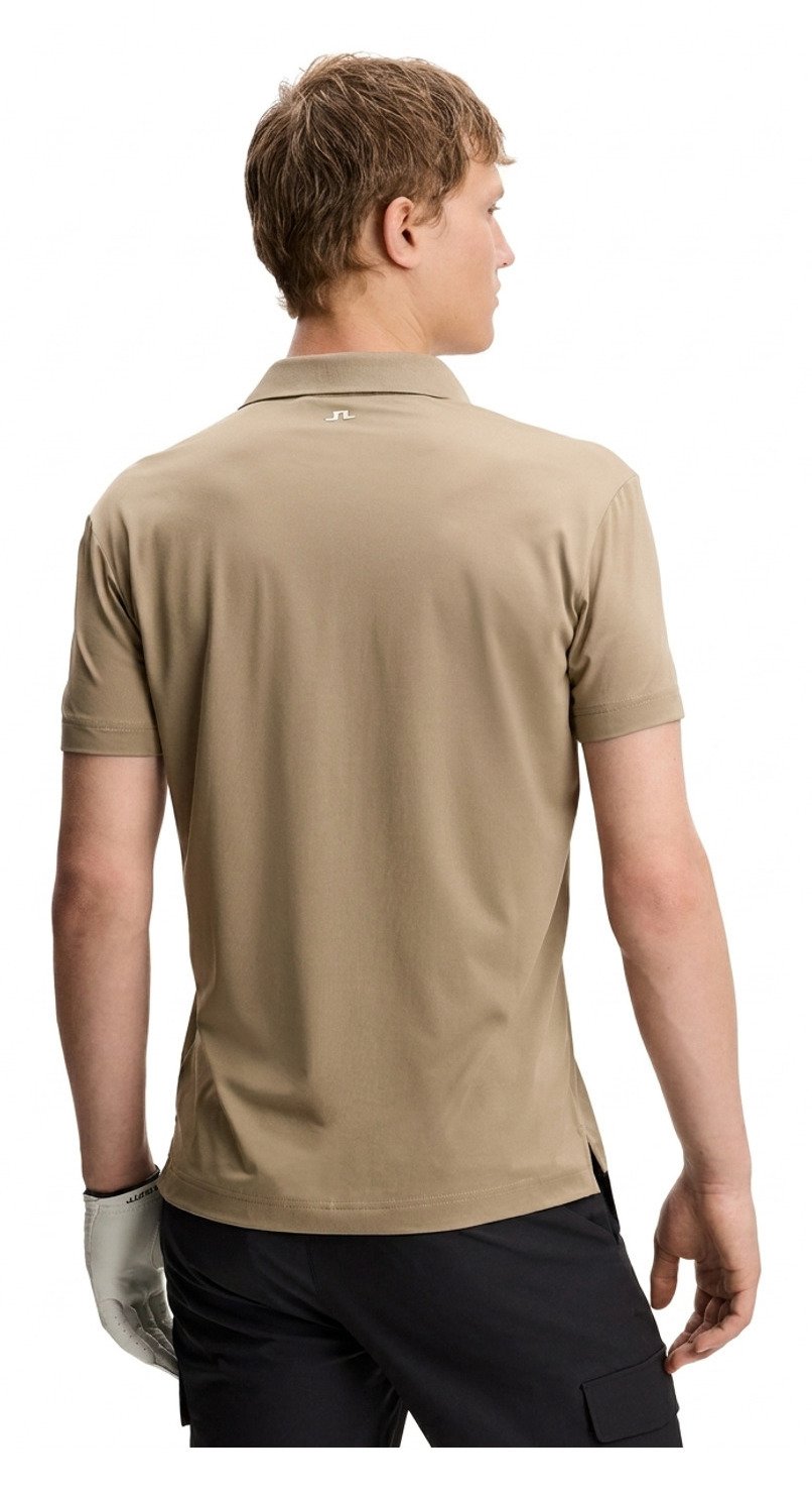 J.Lindeberg Bridge heren polo, brindle