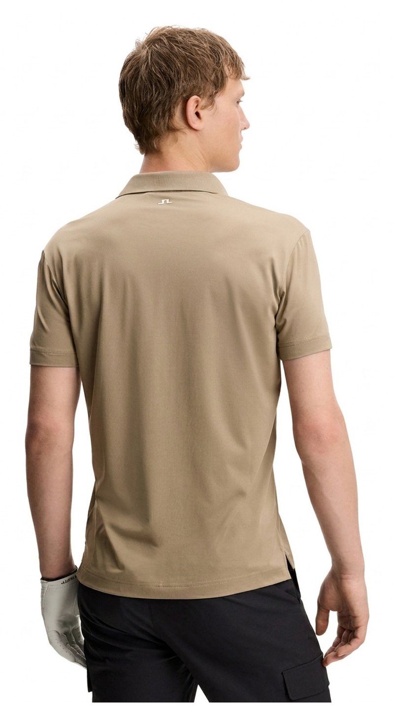 J.Lindeberg Bridge heren polo, brindle