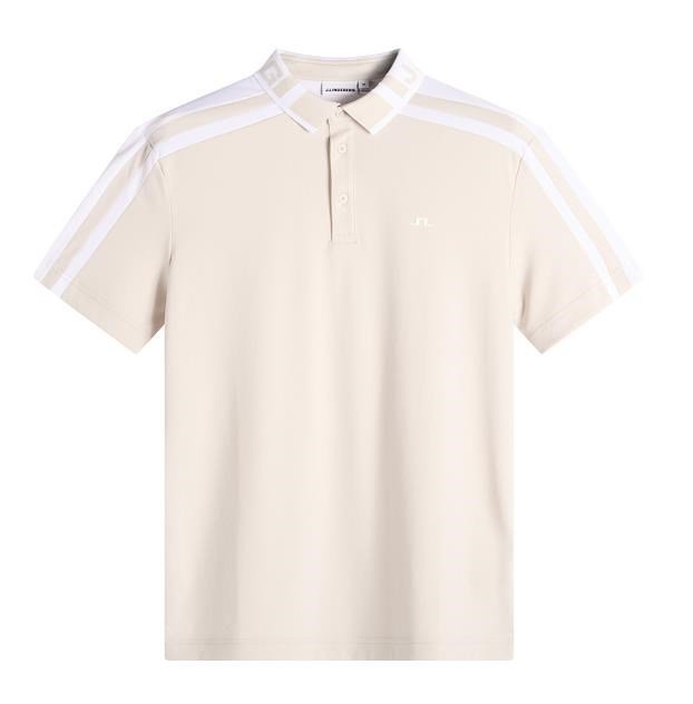 J.Lindeberg Bozak heren polo, moonbeam