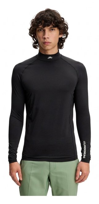 J.Lindeberg Ello Compression heren top, zwart