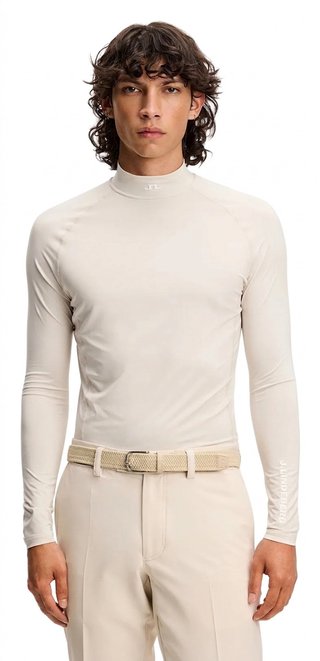 J.Lindeberg Ello Compression heren top, moonbeam