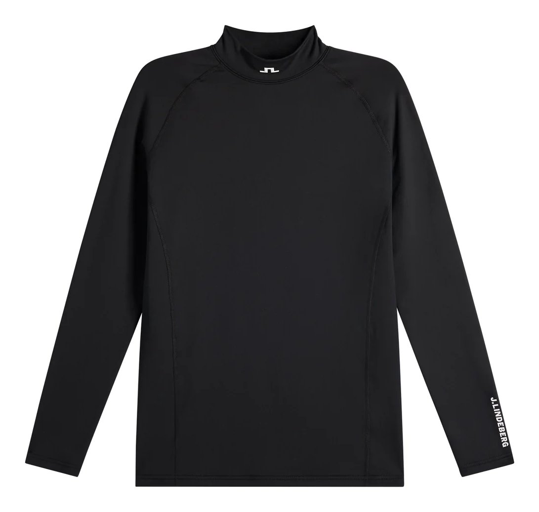 J.Lindeberg Ello Brushed heren top, zwart