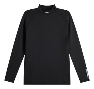 J.Lindeberg Ello Brushed heren top, zwart