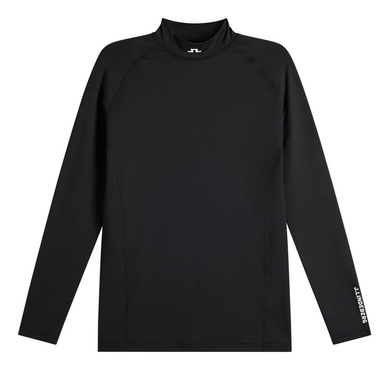 J.Lindeberg Ello Brushed heren top, zwart