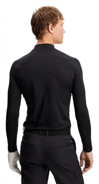 J.Lindeberg Ello Brushed heren top, zwart