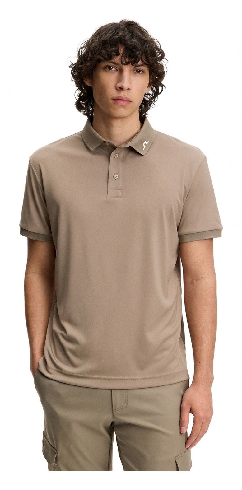 J.Lindeberg KV heren polo, brindle