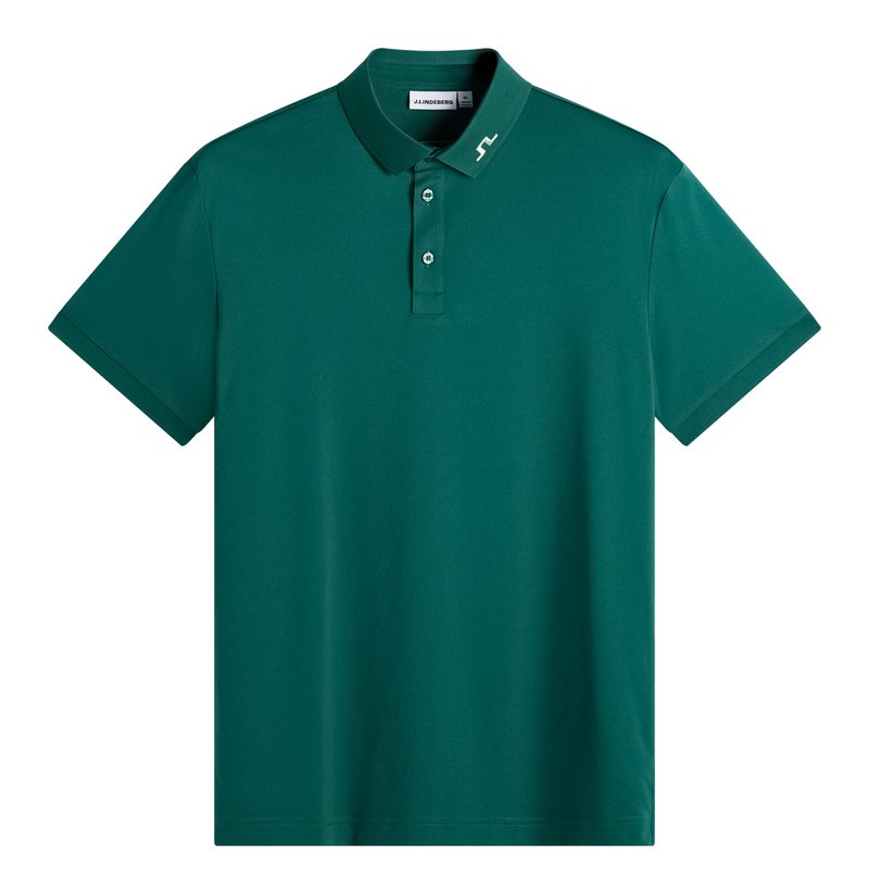 J.Lindeberg KV Print heren polo, forest biome