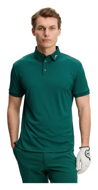 J.Lindeberg KV Print heren polo, forest biome