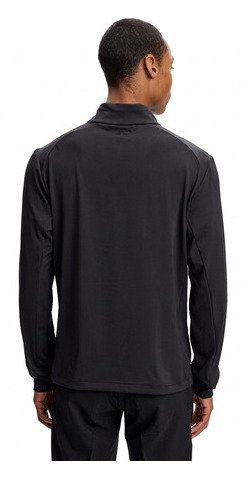 J.Lindeberg Lassy Quarter Zip Mid heren laag, zwart
