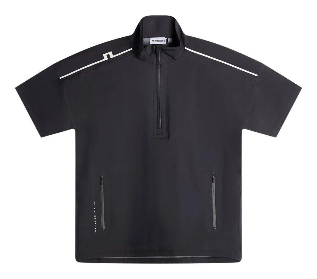 J.Lindeberg Shay Rain heren shirt, zwart