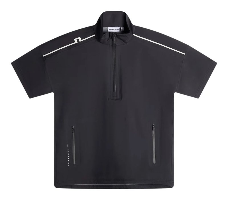 J.Lindeberg Shay Rain heren shirt, zwart