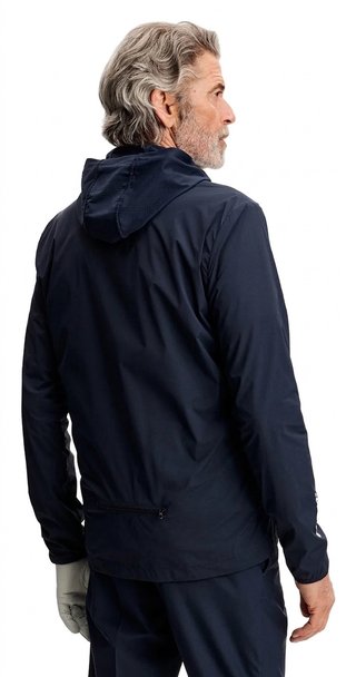 J.Lindeberg Tour Tech Packable heren jas, JLNavy