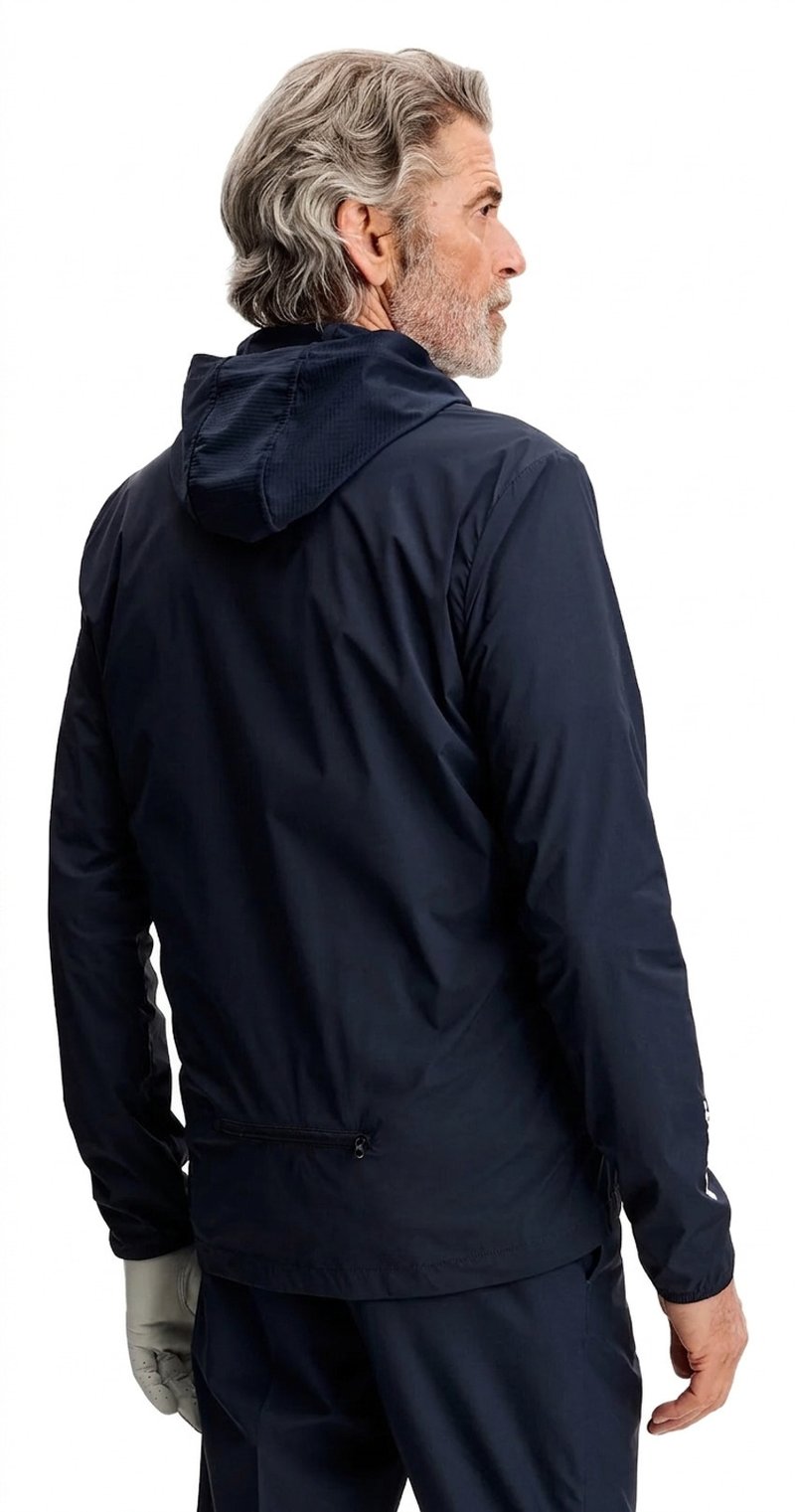 J.Lindeberg Tour Tech Packable heren jas, JLNavy