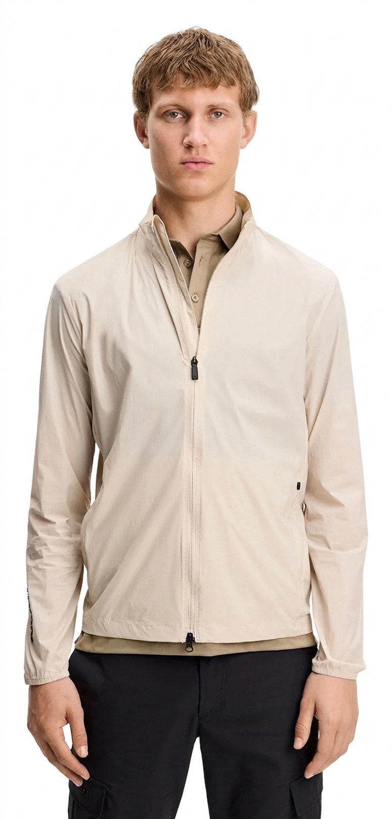 J.Lindeberg Tour Tech Packable heren jas, moonbeam