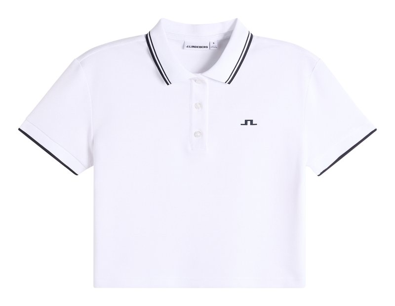 J.Lindeberg Claris dames polo, wit