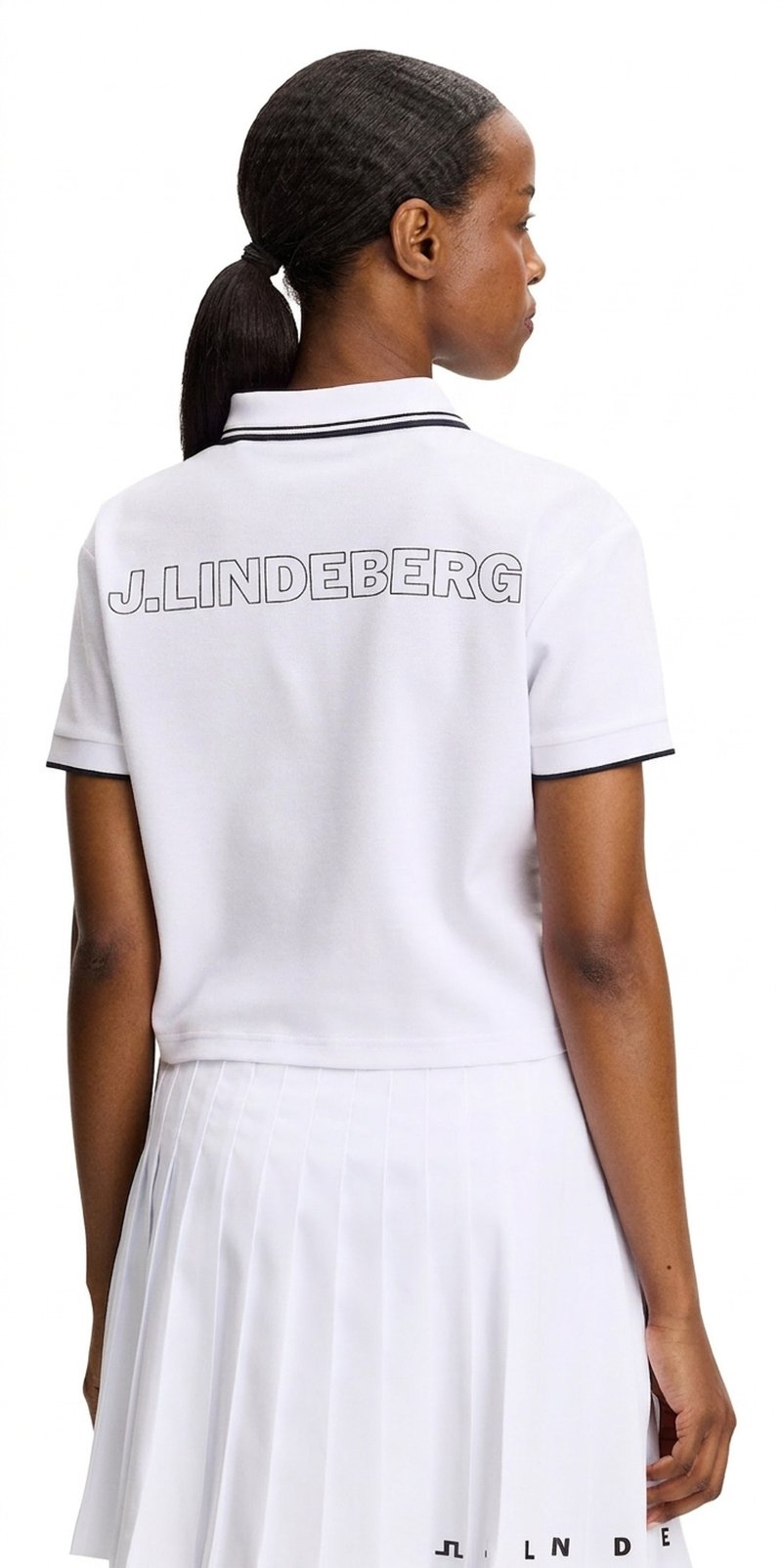 J.Lindeberg Claris dames polo, wit