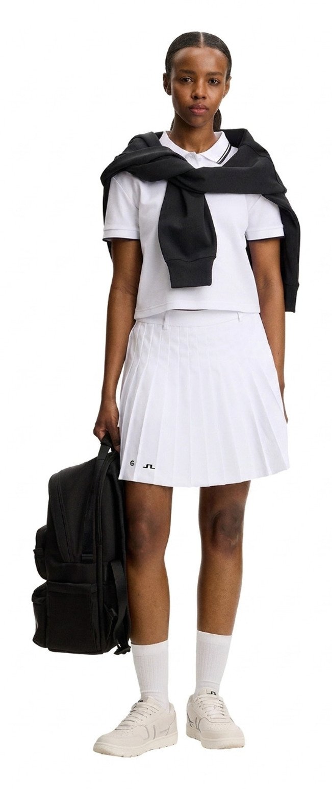 J.Lindeberg Claris dames polo, wit